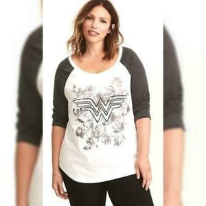 Wonder Woman Raglan Tee